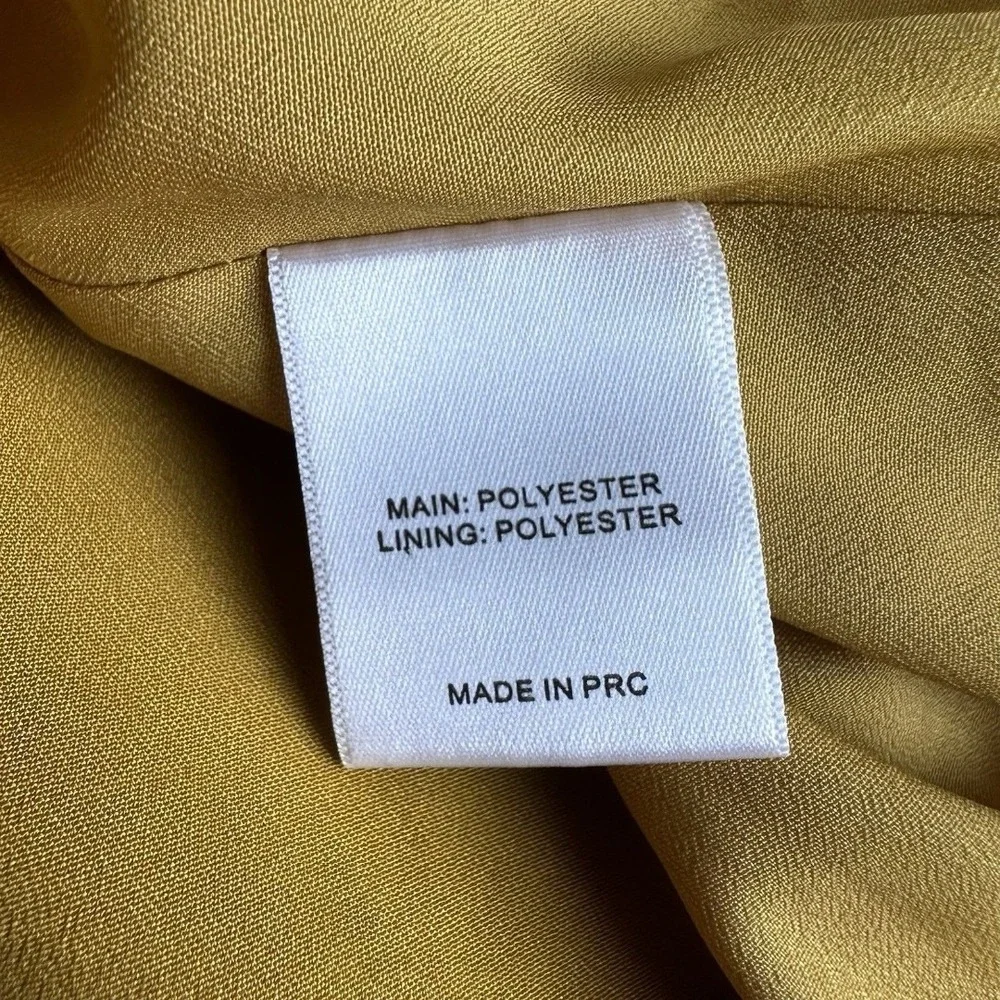 Keepsake the Label Mustard Yellow Ruffle Cutout Mini Dress 4 | Feminine Romantic